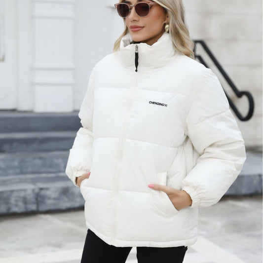 Women Clothes Warm Coat Winter Women Cotton Padded Clothes Padded Jacket Cotton Padded Coat Sub Coat - ALTARIA