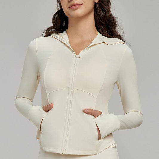 Outdoor Hooded Raw Yarn Sun Protection Clothing for Women Slim Fit Slimming UV Protection Wind Shield Breathable Sun Proof Slimming - ALTARIA
