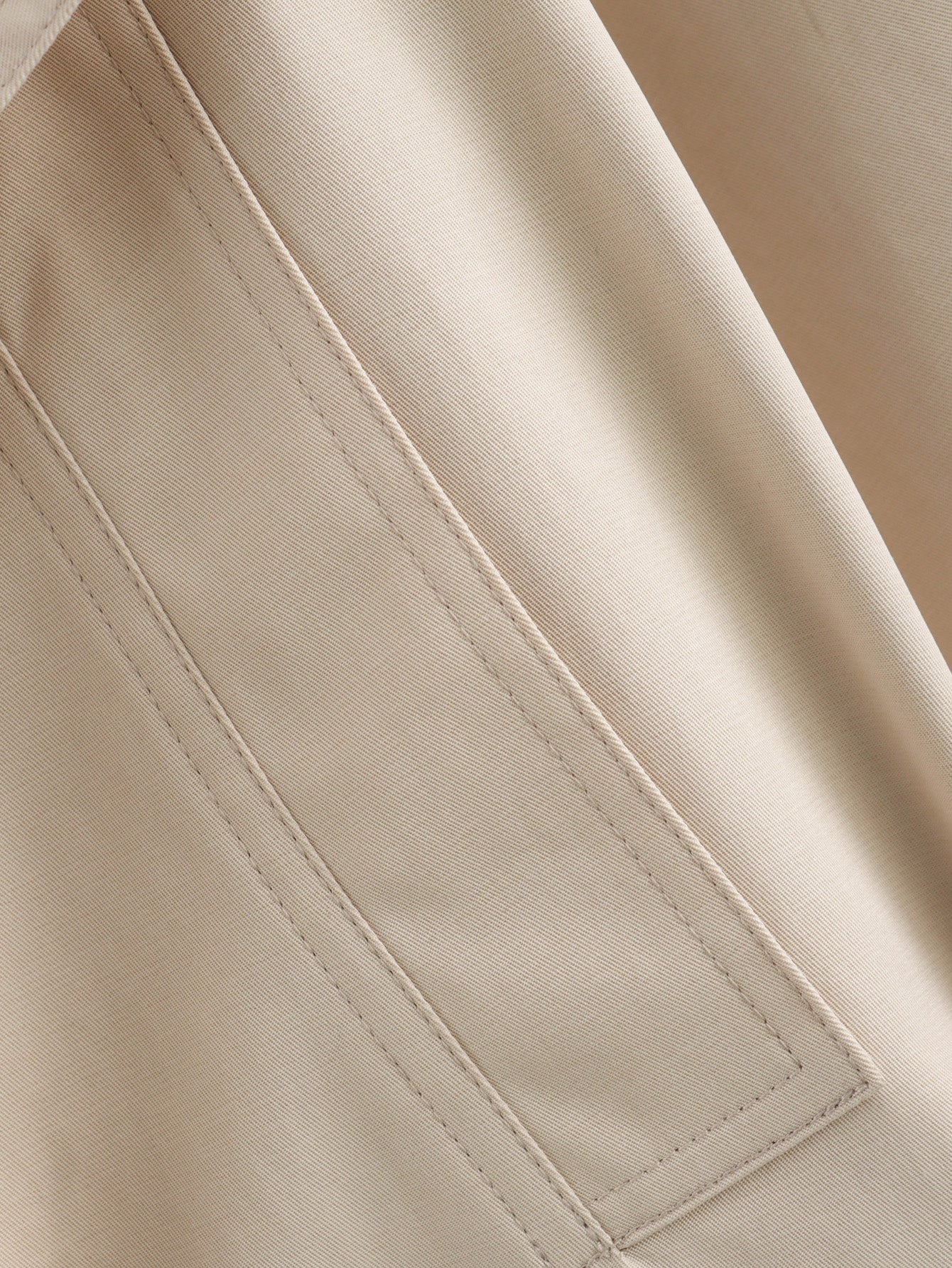 All Match Long Sleeve Series Belt Breasted Trench Coat Spring - ALTARIA
