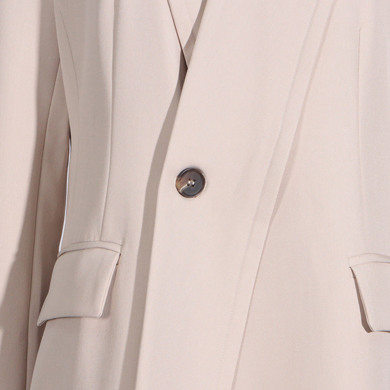 Coat Winter Irregular Asymmetric High Sense Long Elegant Trench Coat Women Clothing - ALTARIA