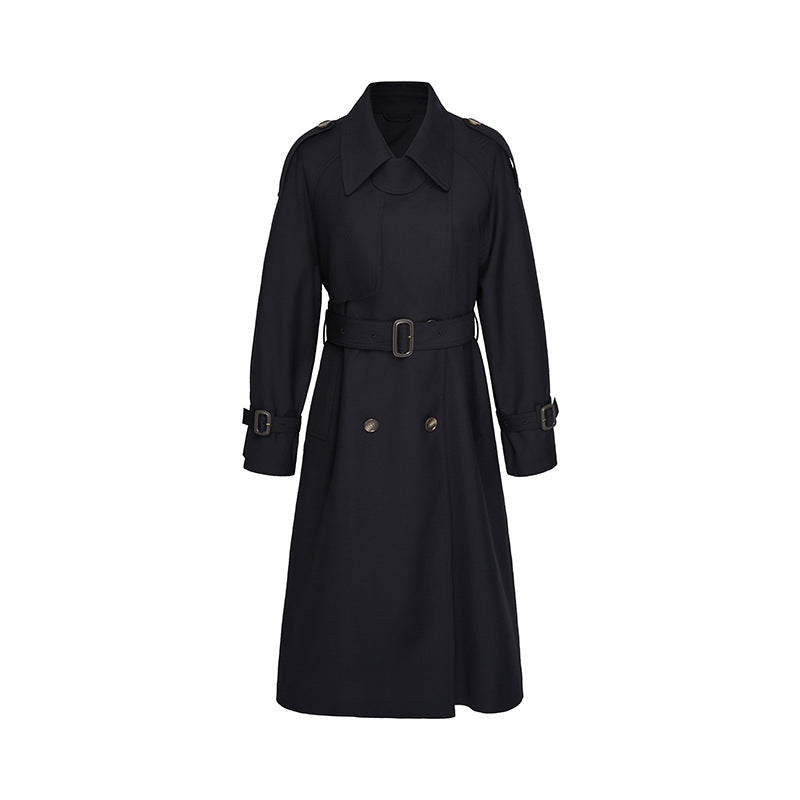 Classic Non Ironing Anti Wrinkle British Casual Extended Trench Coat Women - ALTARIA