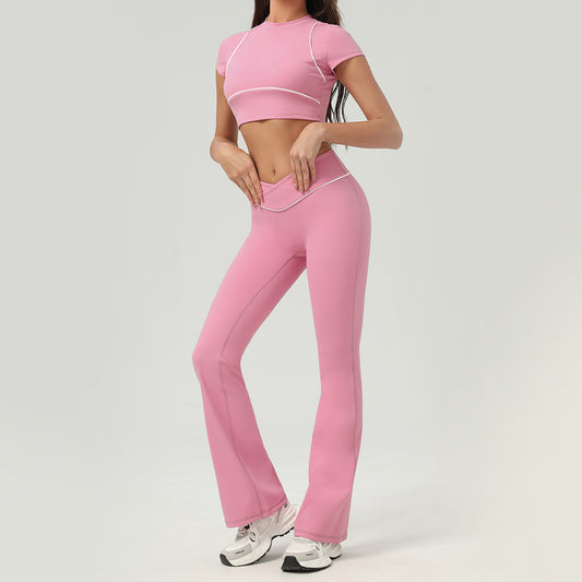 Tennis Sports Skirt Set Outdoor Quick Drying Sports Yoga Women - ALTARIA