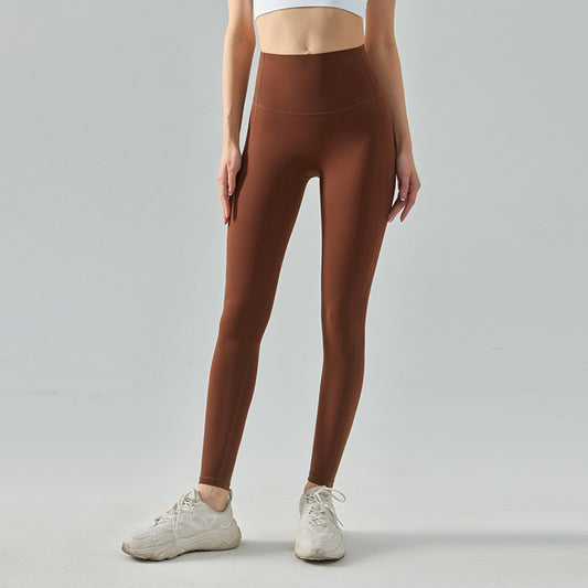 Nulux High Strength Yoga Pants Tight Seamless High Waist Hip Lifting Ultra Thin Nude Feel Breathable Sports Fitness Yoga Pants Yoga Pants - ALTARIA